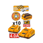 INGCO Cordless 2 PCs Combo Kit - CKLI20273