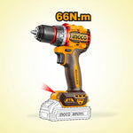 INGCO 66N.m Cordless 2 PCs Combo Kit - CKLI20277