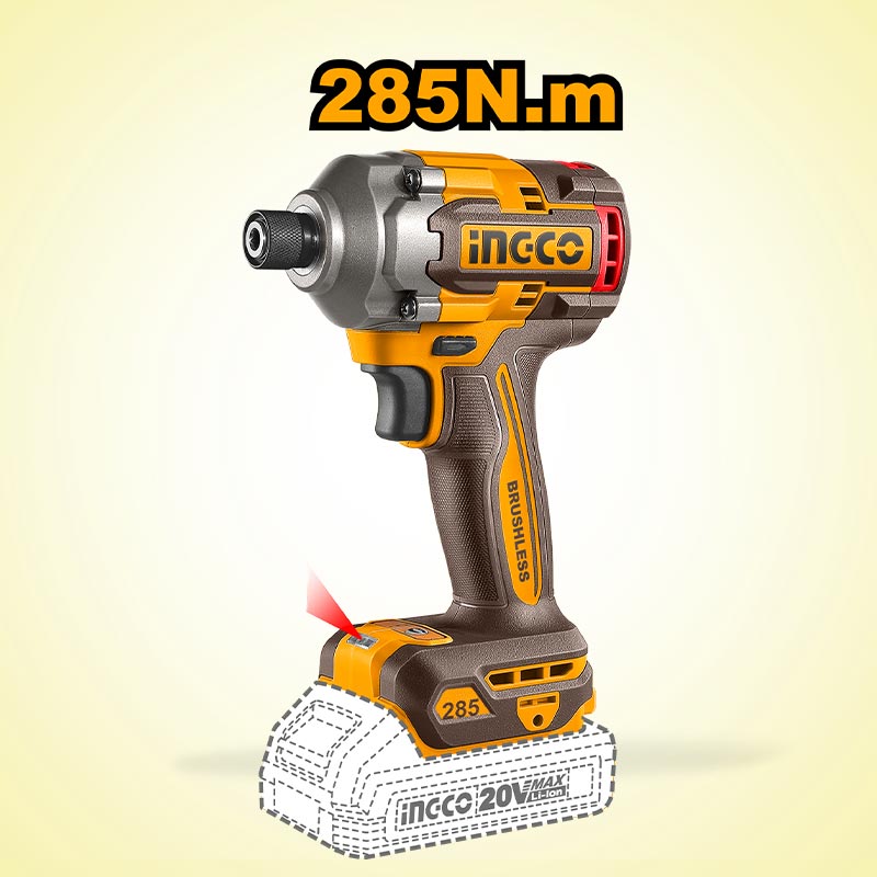 INGCO cordless 2 pcs combo kit - CKLI20277