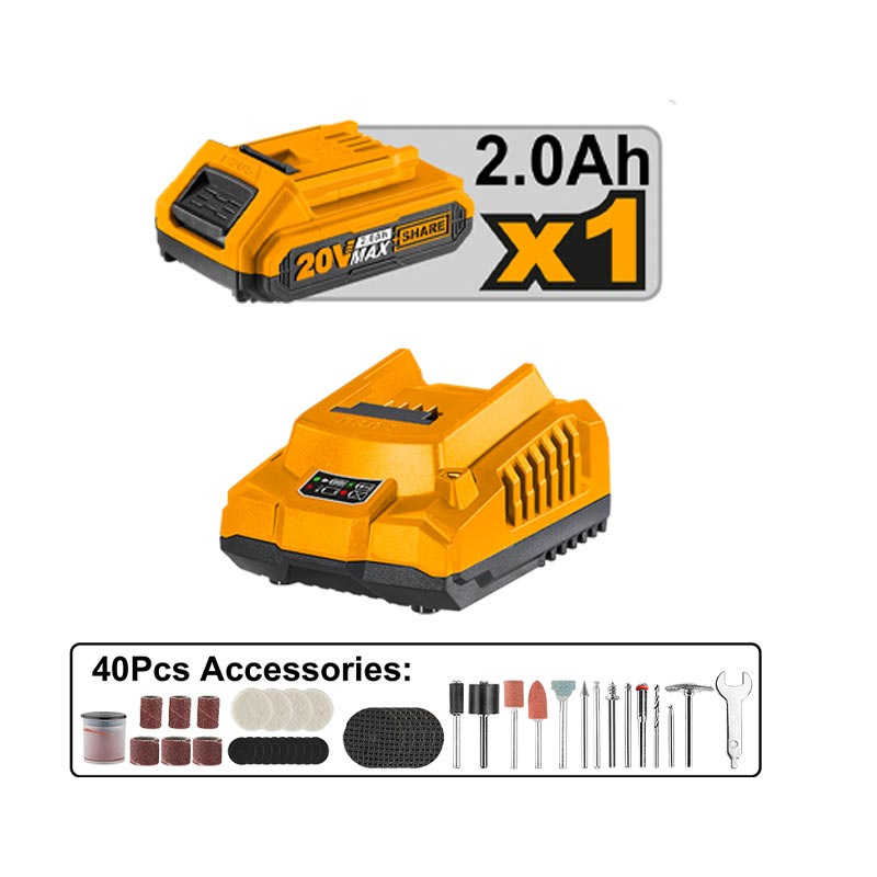 INGCO Cordless Grinder - CMGLI20011