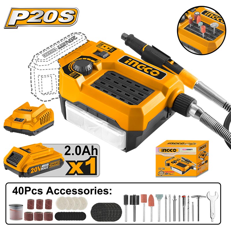 INGCO Cordless Grinder - CMGLI20011