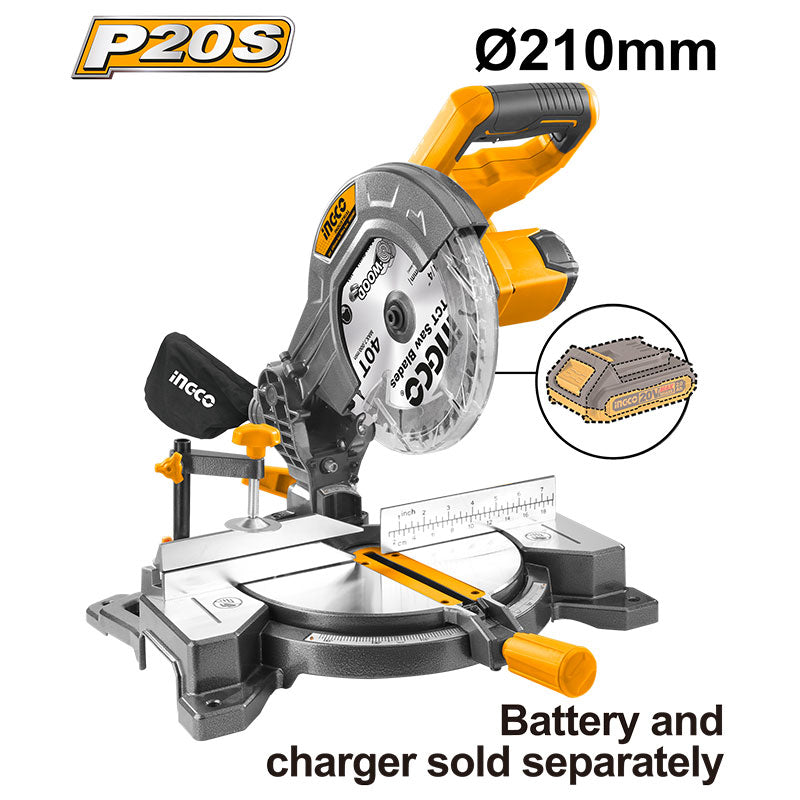 INGCO Cordless Mitre Saw - CMS2001