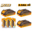 INGCO 3 Pcs Battery 20V 2Ah - P5C10 - COSLI240311
