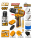 INGCO Cordless Drill 16V 60Nm + 2 Battery + 11 Pcs Cleaning Brush - P1C4 - COSLI240786
