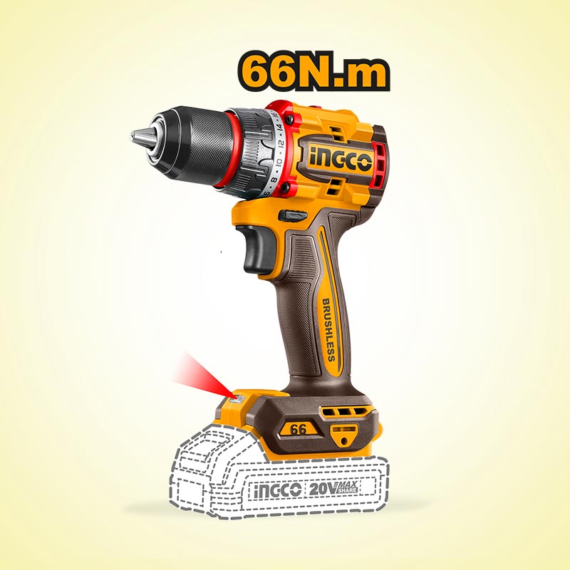 INGCO Cordless 3 PCs Combo Kit - COSLI241291