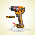 INGCO 9 Pcs Cordless Industrial Combo Kit 20V - COSLI250381