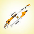 INGCO Cordless Pole Saw with Pole Hedge Trimmer - CPTS201681
