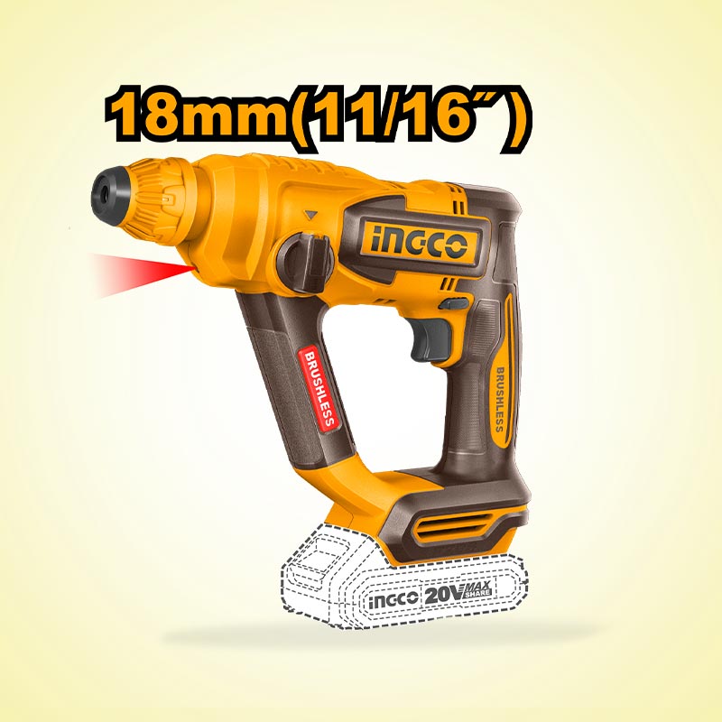 INGCO Cordless Rotary Hammer - CRHLI20188