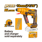 INGCO Cordless Rotary Hammer - CRHLI20188