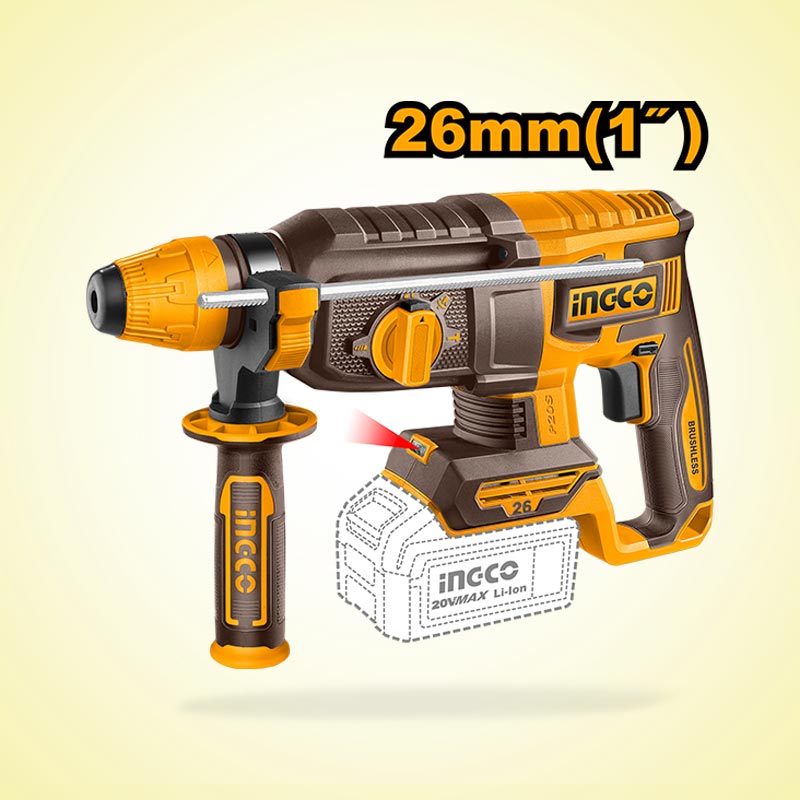 INGCO Cordless Rotary Hammer - CRHLI20268
