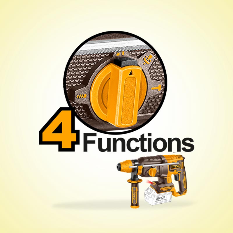 INGCO Cordless Rotary Hammer - CRHLI20268