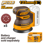 INGCO Cordless Palm Sander - CPSLI20241