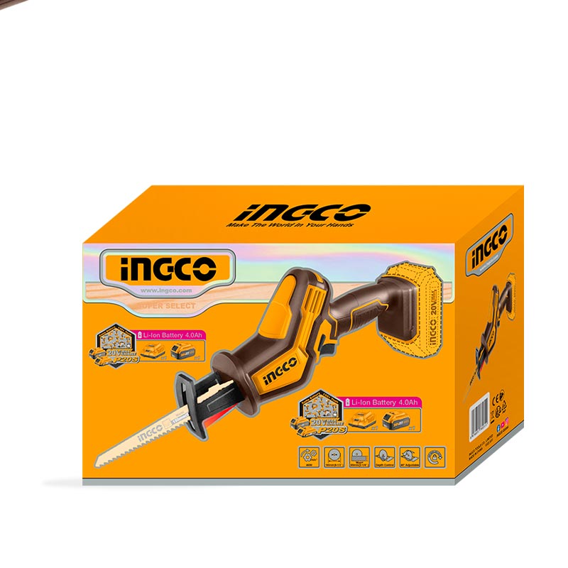 INGCO Cordless Reciprocating Saw  - CRSLI6508