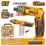 INGCO Cordless Screwdriver - CSDLI08025