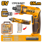 INGCO Cordless Screwdriver - CSDLI08025