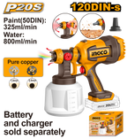 INGCO Cordless Spray Gun - CSGLI2004