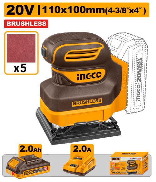 INGCO Cordless sheet sander - CSHSLI20241