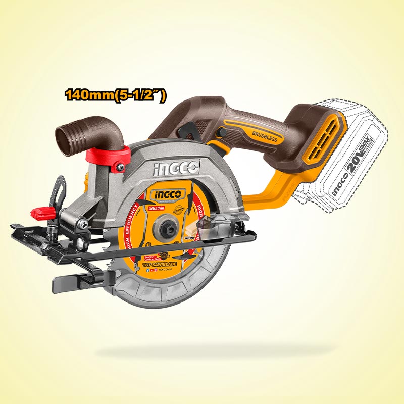 INGCO Cordless Circular Saw - CSLI1402 Secondary image