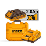 INGCO Cordless Gauge Straight Shear 20V + Battery - CSSLI202581