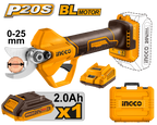 INGCO Cordless Gauge Straight Shear 20V + Battery - CSSLI202581
