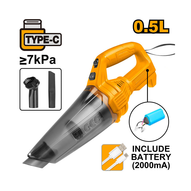 INGCO Cordless Vacuum Cleaner - CVLI2026