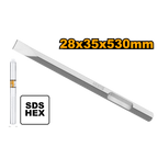 INGCO 28x35x530MM Hex Chisel - DBC04352012