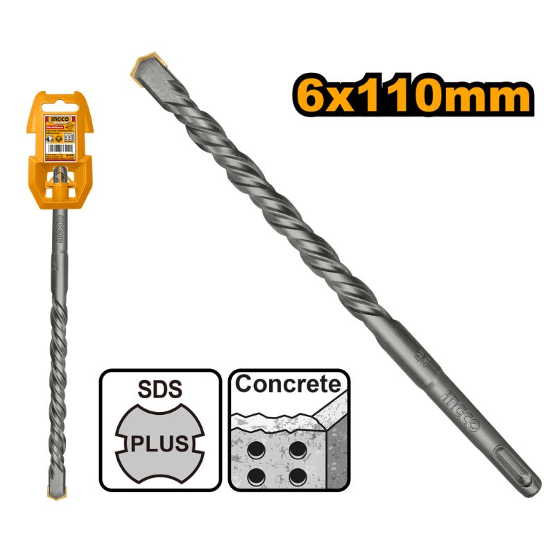 INGCO 6x110MM SDS Plus Hammer Drill - DBH1210601