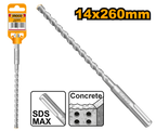 INGCO 14x260MM SDS Max Hammer Drill - DBH1241401