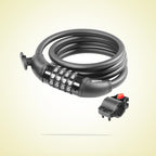 INGCO 4 Digit Combination Bicycle Lock (with Lock Frame) - DBK21012