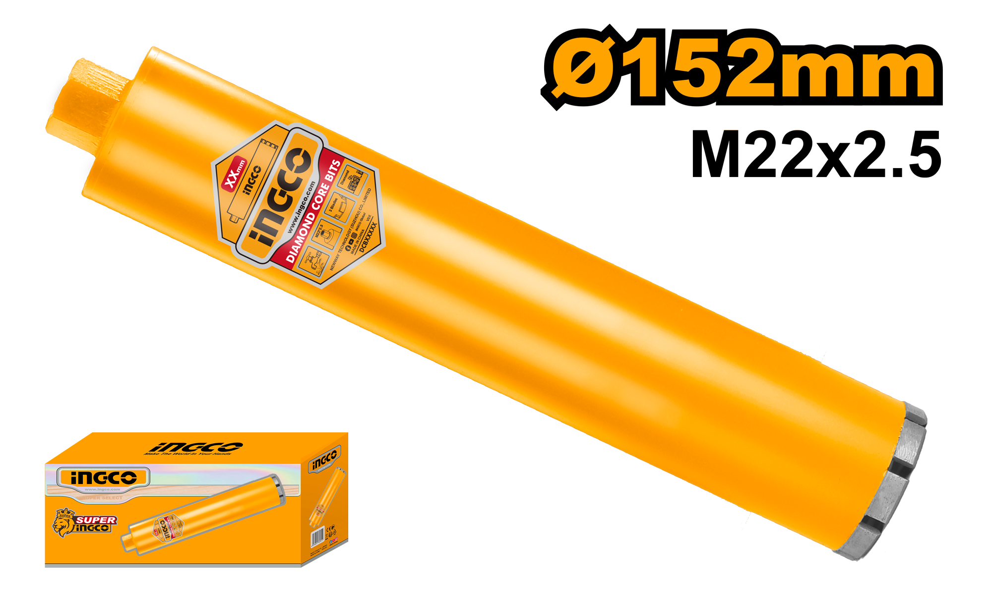 INGCO Diamond Core Bits - CB581528 Main image