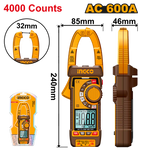 INGCO 4000 Counts, AC 600A Digital AC Clamp Meter - DCM66001