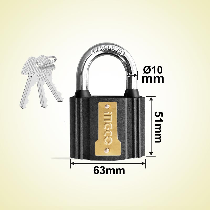 INGCO 63MM Iron Padlock - DIPL0601