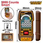 INGCO 9999 Counts Smart, Handhold, 1000V Digital Multimeter - DM110004