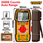 INGCO 20000 Counts Auto Range, 1000V Digital Multimeter - DM410003