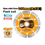 INGCO 115MM (4-1/2") Dry Diamond Disc - DMD0111513