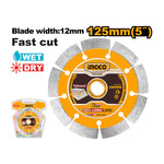INGCO 125MM (5") Dry Diamond Disc - DMD011251
