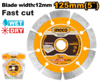 INGCO 125MM (5") Dry Diamond Disc - DMD011251