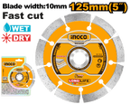 INGCO 125MM (5") Dry Diamond Disc - DMD011252