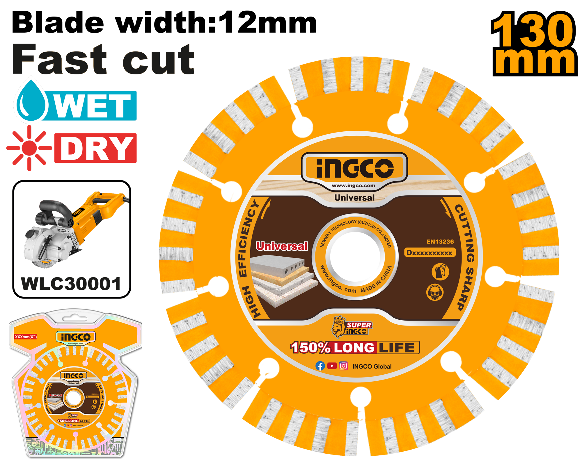 INGCO Dry Diamond Disc - DMD011301