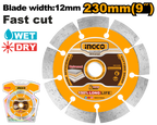 INGCO 230MM (9") Dry Diamond Disc -DMD0123013