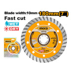 INGCO 180MM (7") Turbo Diamond Disc - DMD031802