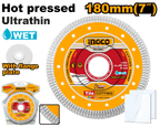 INGCO 180MM (7") Ultrathin Diamond Disc (Mesh rim) - DMD081801HT