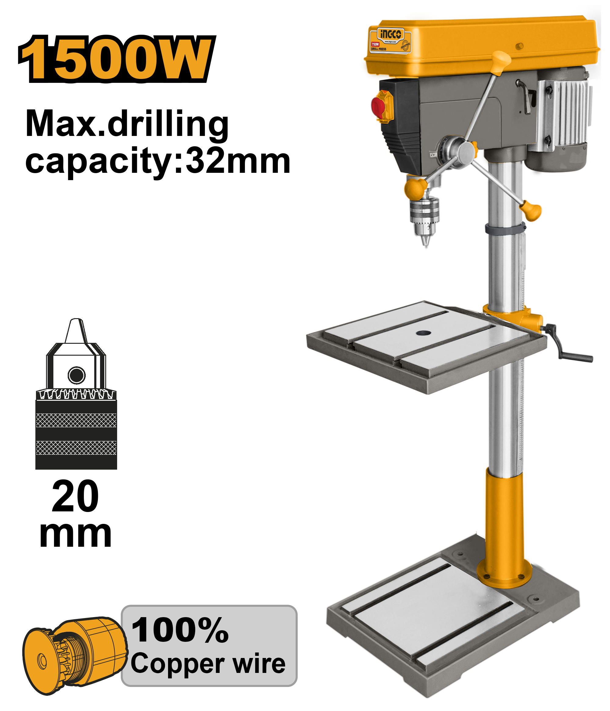 INGCO Drill Press - DP3211005 Main image