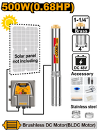 INGCO Solar Deep Well Pump - DWPDC50061