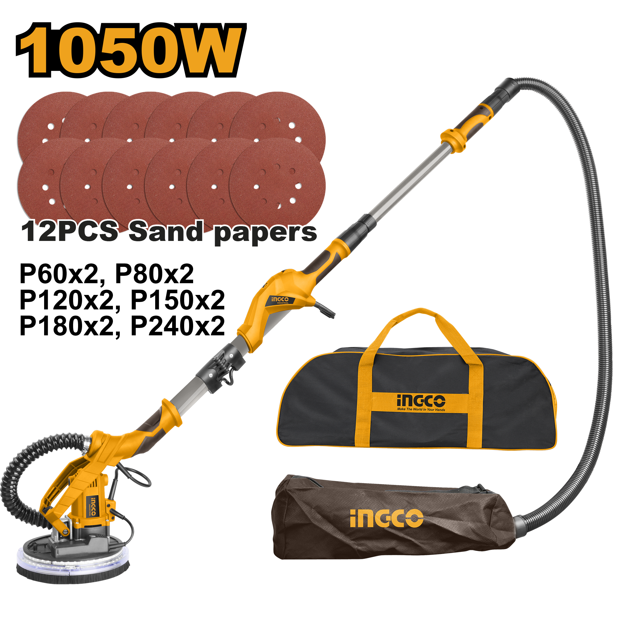 INGCO Drywall Sander - DWS10501