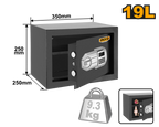 INGCO 19L Electronic Safe - ESF2502