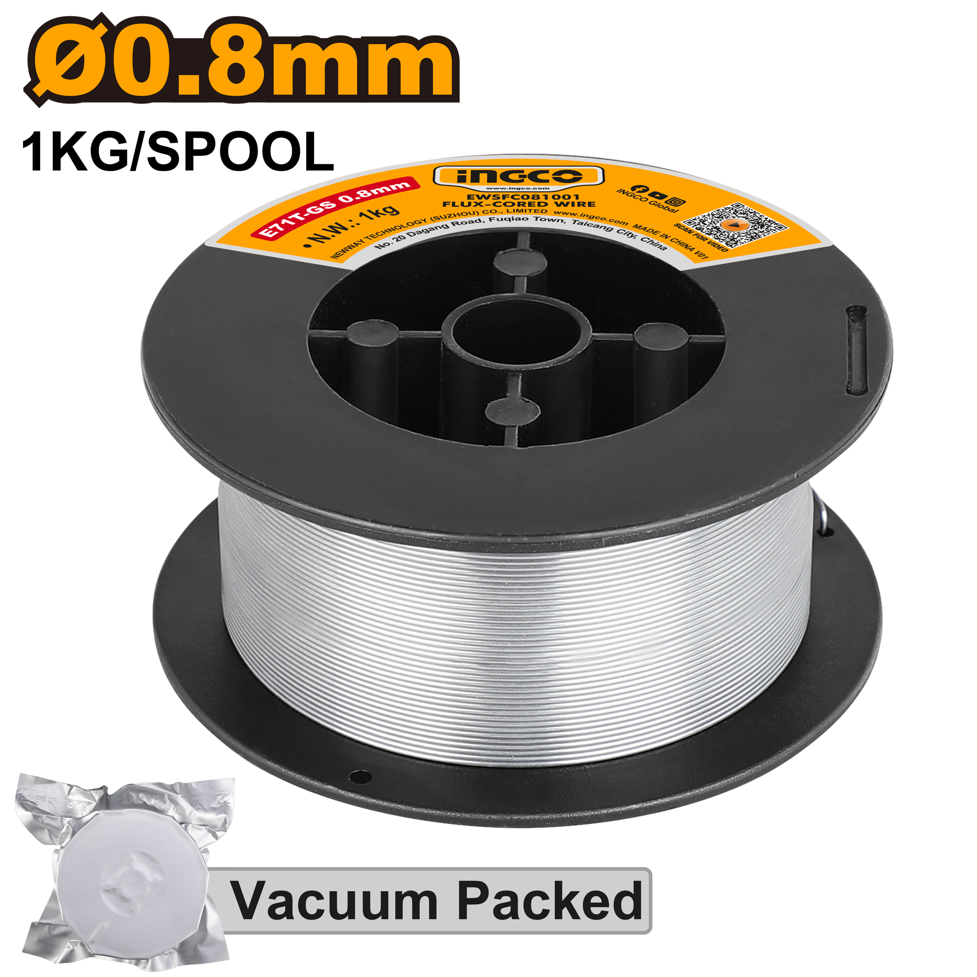 INGCO Flux-Cored Wire - EWSFC081001