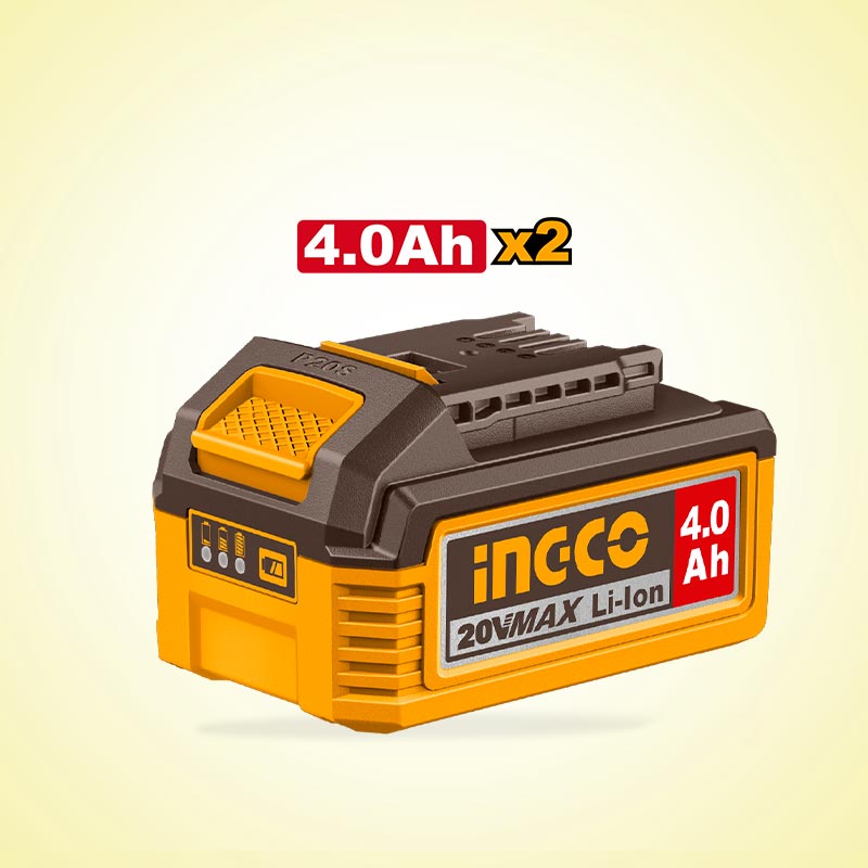 INGCO Lithium-Ion Battery and Charger Kit  - FBCPK2013