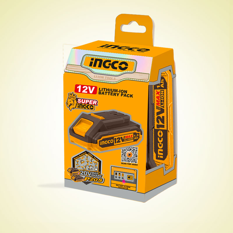 INGCO Lithium-Ion Battery Pack - FBLI12151