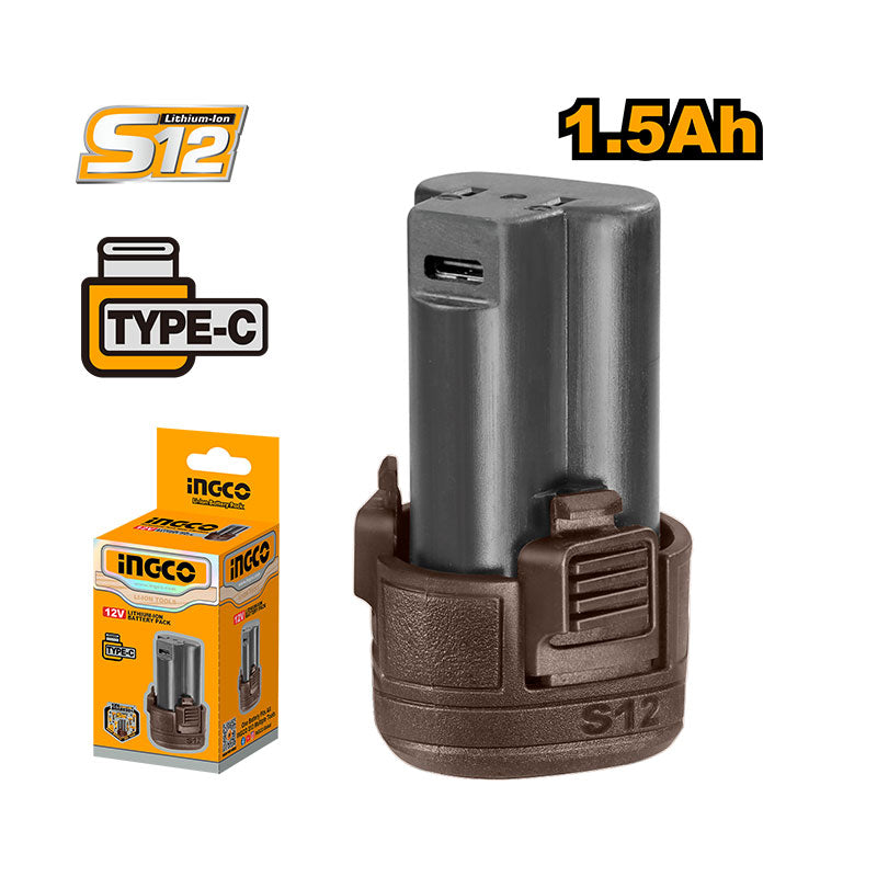 INGCO Lithium-Ion Battery Pack - FBLI12153